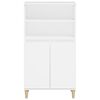 vidaXL Highboard White 60x36x110 cm Engineered Wood