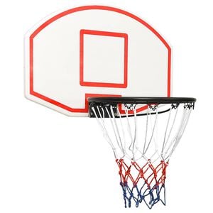 vidaXL Basketball Backboard White 71x45x2 cm Polyethene