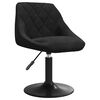vidaXL Dining Chair Black Velvet (335313)