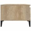 vidaXL Coffee Table Sonoma Oak 90x50x36.5 cm Engineered Wood