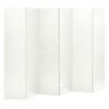 vidaXL 6-Panel Room Dividers 2 pcs White 240x180 cm Steel