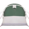 vidaXL Camping Tent Tunnel 3-Person Green Waterproof