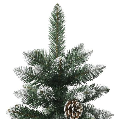 vidaXL Artificial Christmas Tree with Stand Green 240 cm PVC