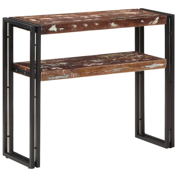 vidaXL Console Table 90x30x75 cm Solid Reclaimed Wood