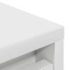 vidaXL Shoe Cabinet White 29.5x34x76 cm Engineered Wood