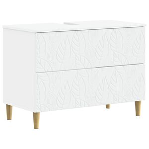 vidaXL Bathroom Sink Cabinet DELFT White 82 x 41x 59 cm