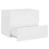 vidaXL 2 Piece Bathroom Furniture Set White Engineered Wood