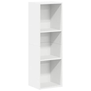 vidaXL Bookcase Black Oak 36x30x143 cm Engineered Wood