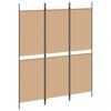 vidaXL 5-Panel Room Divider Anthracite 250x200 cm Fabric
