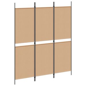 vidaXL 6-Panel Room Divider Anthracite 300x180 cm Fabric