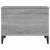 vidaXL Coffee Table Grey Sonoma 60x44.5x45 cm Engineered Wood