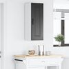 vidaXL Kitchen Cabinet Kalmar Black 30 x 31 x 80 cm Engineered Wood