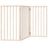vidaXL Dog Gate Foldable 3 Panels 150 cm Poplar Wood