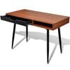 Brown Workstation Computer Desk Laptop Table