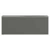vidaXL Garden Shed Light Grey 192x523x223 cm Galvanised Steel