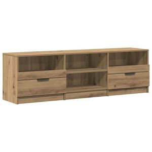vidaXL TV Cabinet Artisan Oak 150x33,5x45 cm Engineered Wood