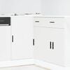 vidaXL Kitchen Base Cabinet Lyon White Engineered Wood