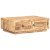 vidaXL Coffee Table 90x60x29 cm Rough Mango Wood
