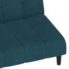 vidaXL 2-Seater Sofa Bed Dark Grey Velvet