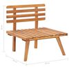 vidaXL 6 Piece Garden Lounge Set Solid Acacia Wood