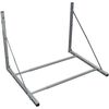 vidaXL Tyre Rack Silver Steel