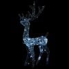 vidaXL Acrylic Reindeer Christmas Decorations 3 pcs 120 cm Cold White
