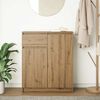 vidaXL Sideboard with Drawer Artisan Oak 71x35x84 cm Engineered Wood