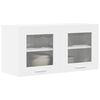 vidaXL Hanging Cabinet with Door White 80 x 31 x 40 cm Engineered Wood