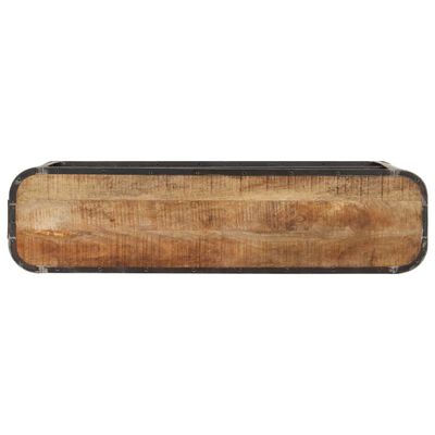 vidaXL Sideboard 120x30x73 cm Solid Mango Wood
