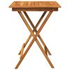 vidaXL 3 Piece Folding Garden Dining Set Solid Acacia Wood