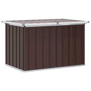 vidaXL Garden Storage Box Brown 109x67x65 cm