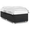 vidaXL Bed Frame without Mattress Black King Single Faux Leather