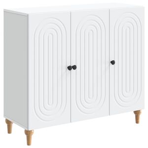 vidaXL Sideboard White 89 x 34.5 x 80 cm Engineered Wood