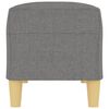 vidaXL Bench Dark Grey 100x35x41 cm Fabric