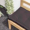 vidaXL Pallet Floor Cushion Cotton 120x40x7 cm Anthracite
