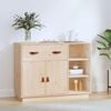 vidaXL Sideboard 98.5x40x75 cm Solid Wood Pine