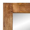 vidaXL Mirror 70x50 cm Solid Wood Mango and Glass