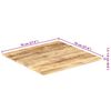 vidaXL Table Top Solid Mango Wood 15-16 mm 70x70 cm