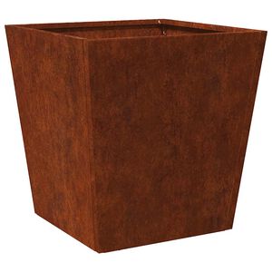 vidaXL Garden Planter 40x40x40 cm Weathering Steel