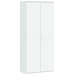 vidaXL Highboard White 80x35x180 cm Engineered Wood