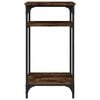 vidaXL Side Table Smoked Oak 40x30x75 cm Engineered Wood