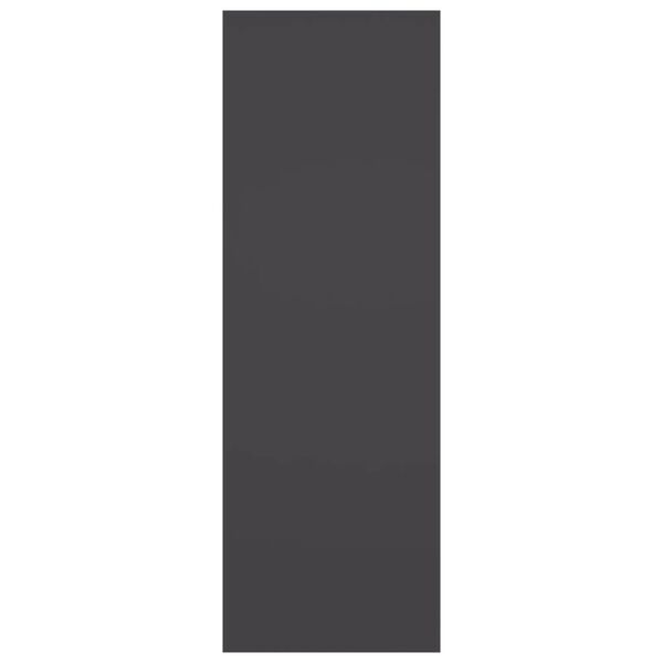 vidaXL TV Cabinets 2 pcs Grey 30.5x30x90 cm Engineered Wood