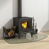 vidaXL Fireplace Glass Plate 100x60 cm