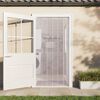 vidaXL Door Curtain Transparent 200 mmx1.6 mm 25 m PVC