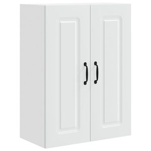vidaXL Dishwasher Panel Kalmar White 60 x 31 x 80 cm Engineered Wood