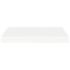 vidaXL Floating Wall Shelves 2 pcs White 40x23x3.8 cm MDF