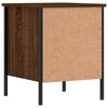 vidaXL Bedside Cabinets 2 pcs Brown Oak 40x42x50 cm Engineered Wood