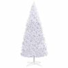 vidaXL Christmas Tree | White | PVC, Steel | Extra Large | Height-Adjustable