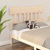 vidaXL Bed Headboard 183.5x3x81 cm Solid Wood Pine