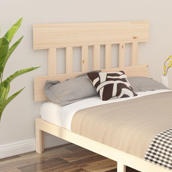 vidaXL Bed Headboard 183.5x3x81 cm Solid Wood Pine